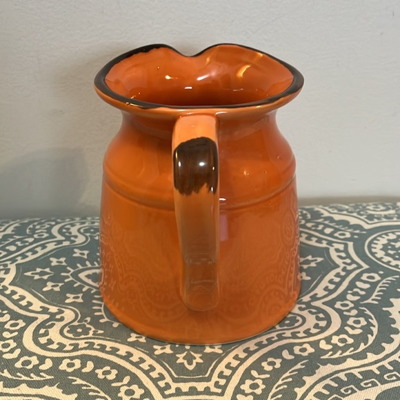 Orange Decorative Jug / Vase - Picture 2 of 10